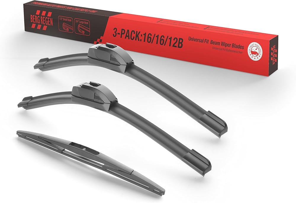 20" FRAMELESS UNIVERSAL WIPER BLADE SET-500MM