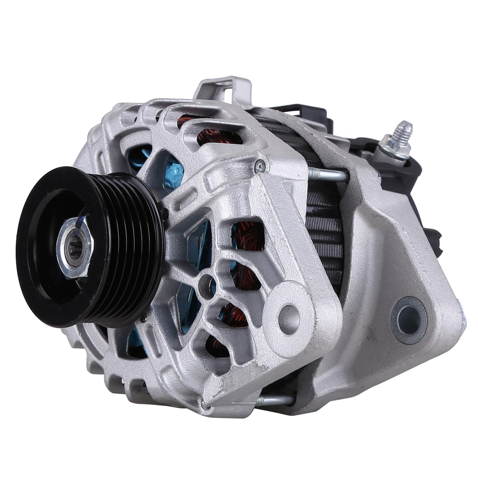 ALTERNATOR, 90A 12V 6PK KOREAN